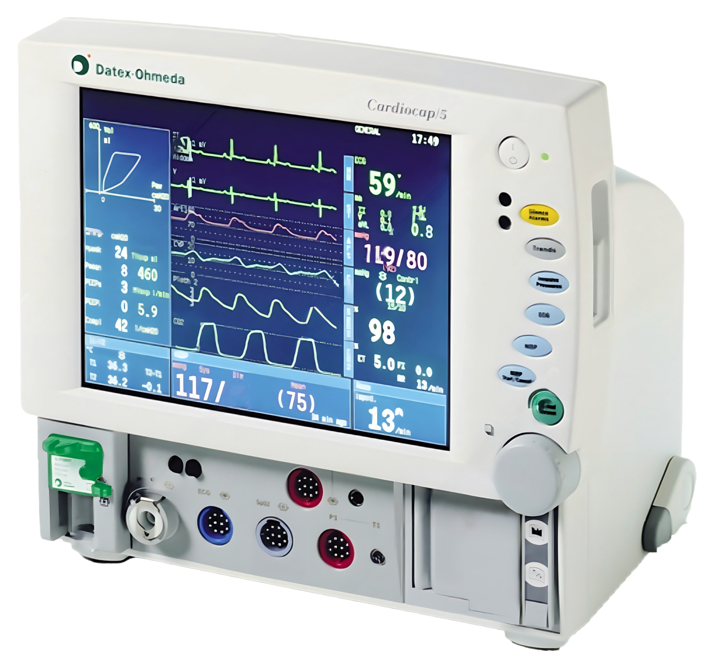 GE Datex-Ohmeda Cardiocap/5 Monitor