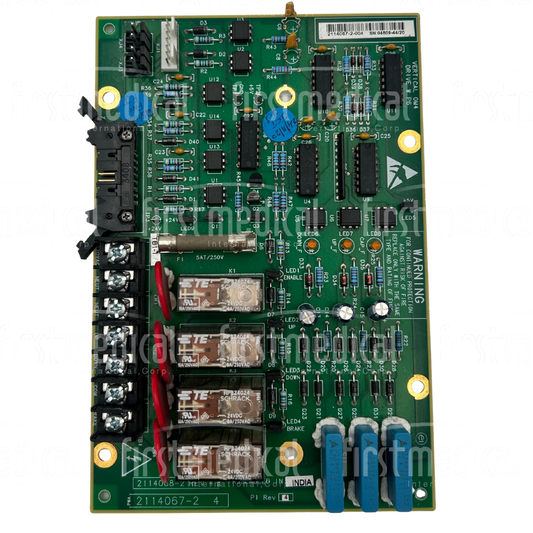 GE Cath Lab Vertical OM4 Drive Board, PN 2114067-2 REV 4