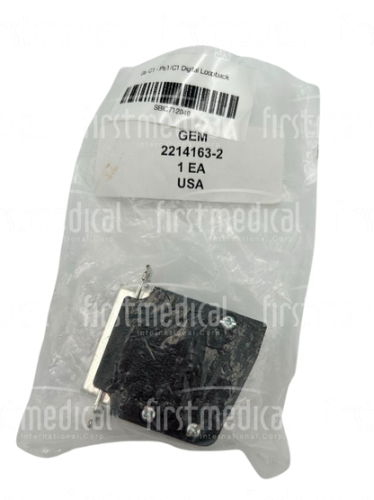 GE CT - PET/CT Digital Loopback Connector, PN 2214163-2 / CBCA134166