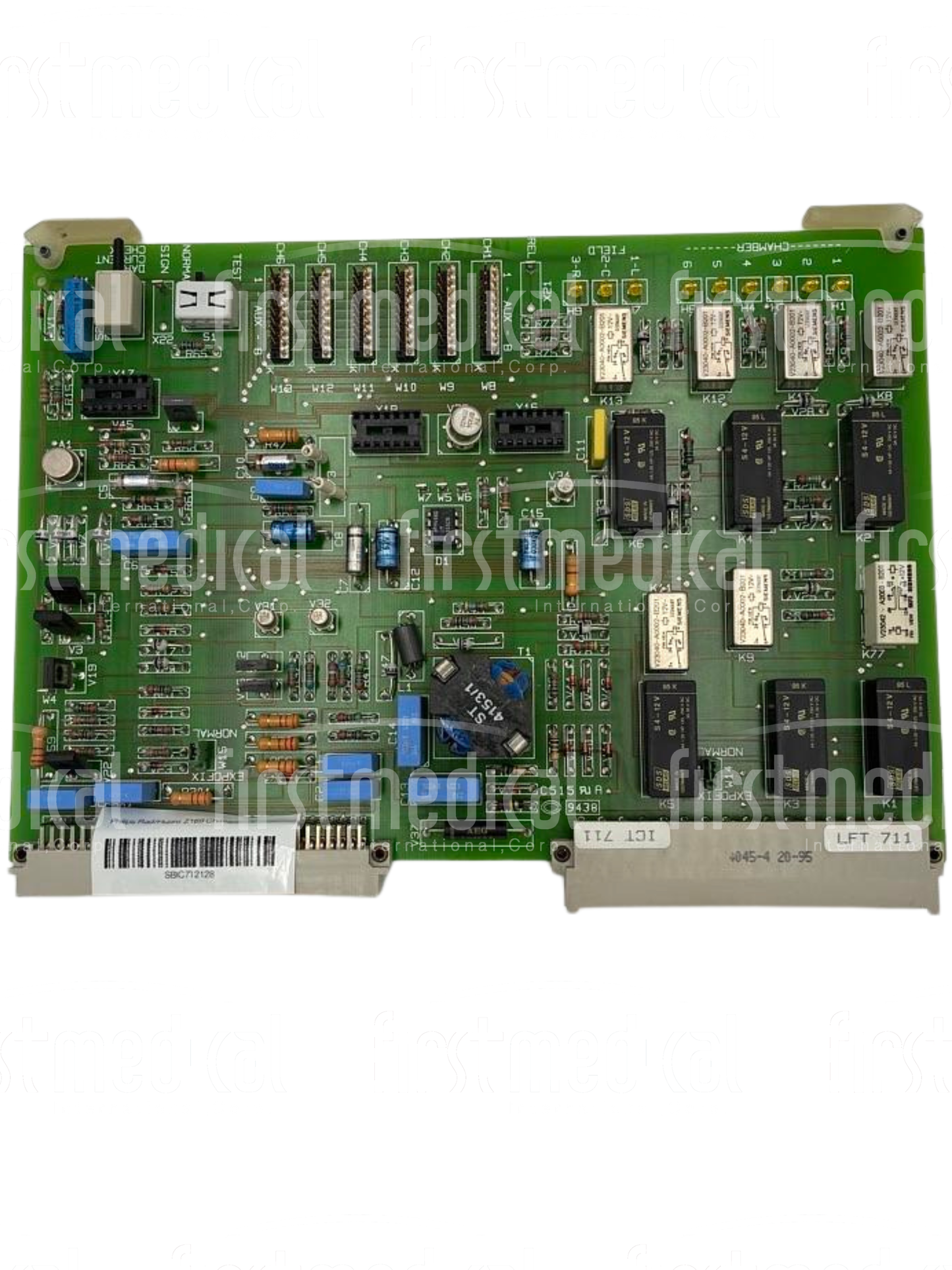 Philips Rad/Fluoro Z169 Chamber Selector PCB Board, PN 451210803961 / 451220803961