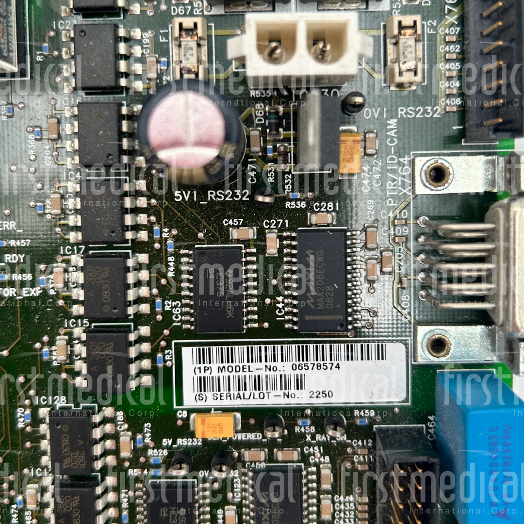 Siemens Mammography Master Circuit D750 Board, PN 06578574