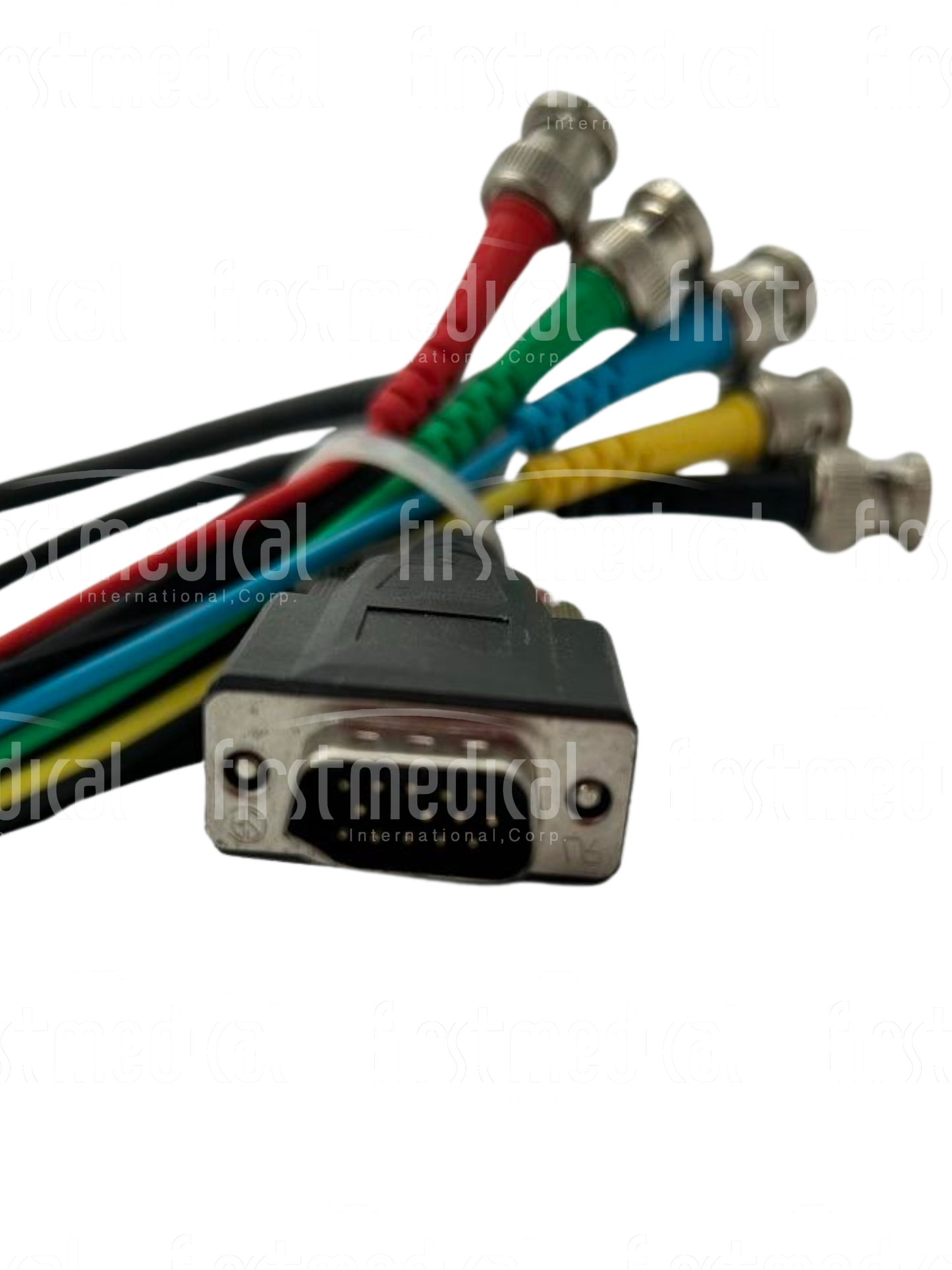GE CT SY VGA SYM BNCM/6 Cable, PN 26-553-02