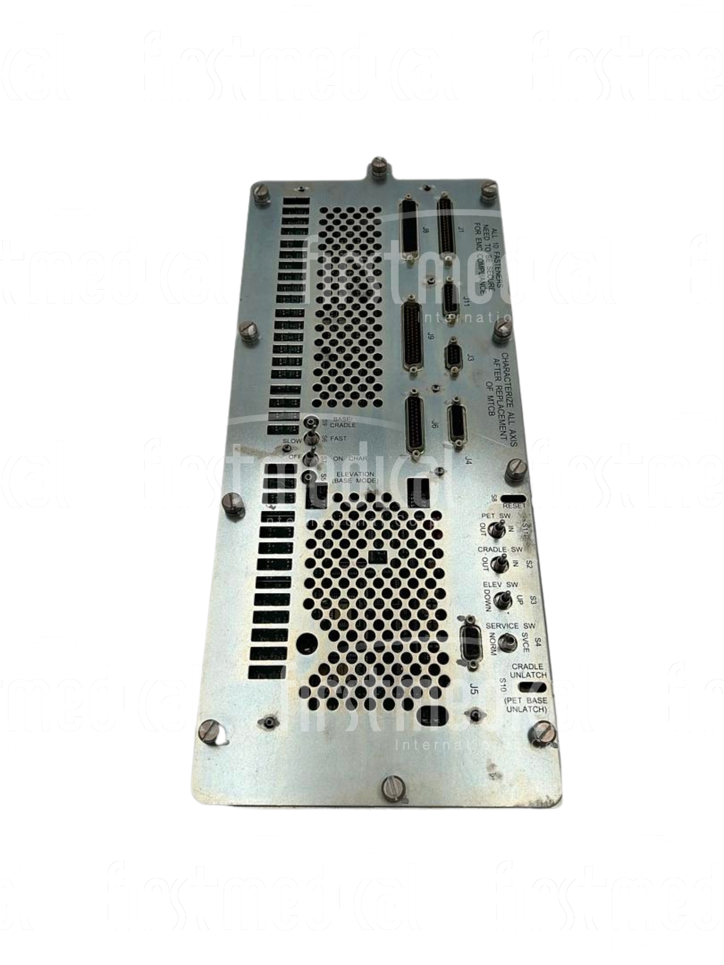 GE CT BrightSpeed MTCB-3 MOUNTING PANEL H-POWER-TABLE ASSY, PN 5263397