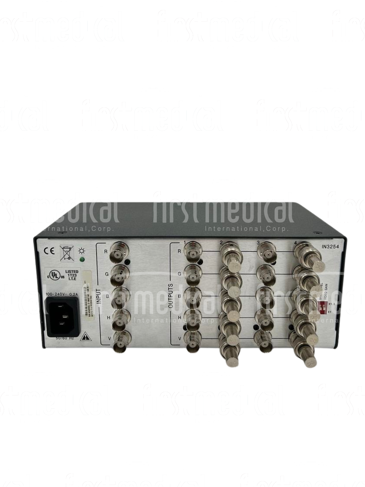 GE CT RGBHV Distribution Amplifier, PN IN3254