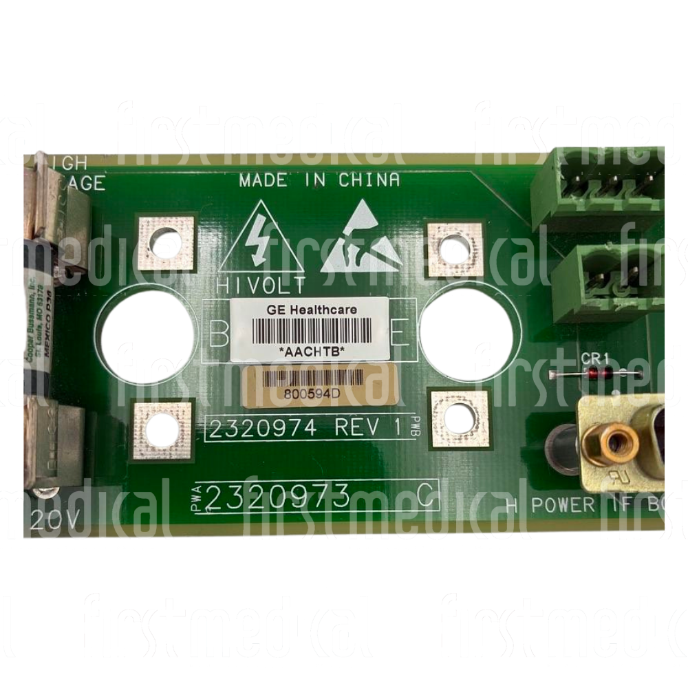 GE CT Brightspeed H4 Power I/F Board, PN 2320973, 2320974