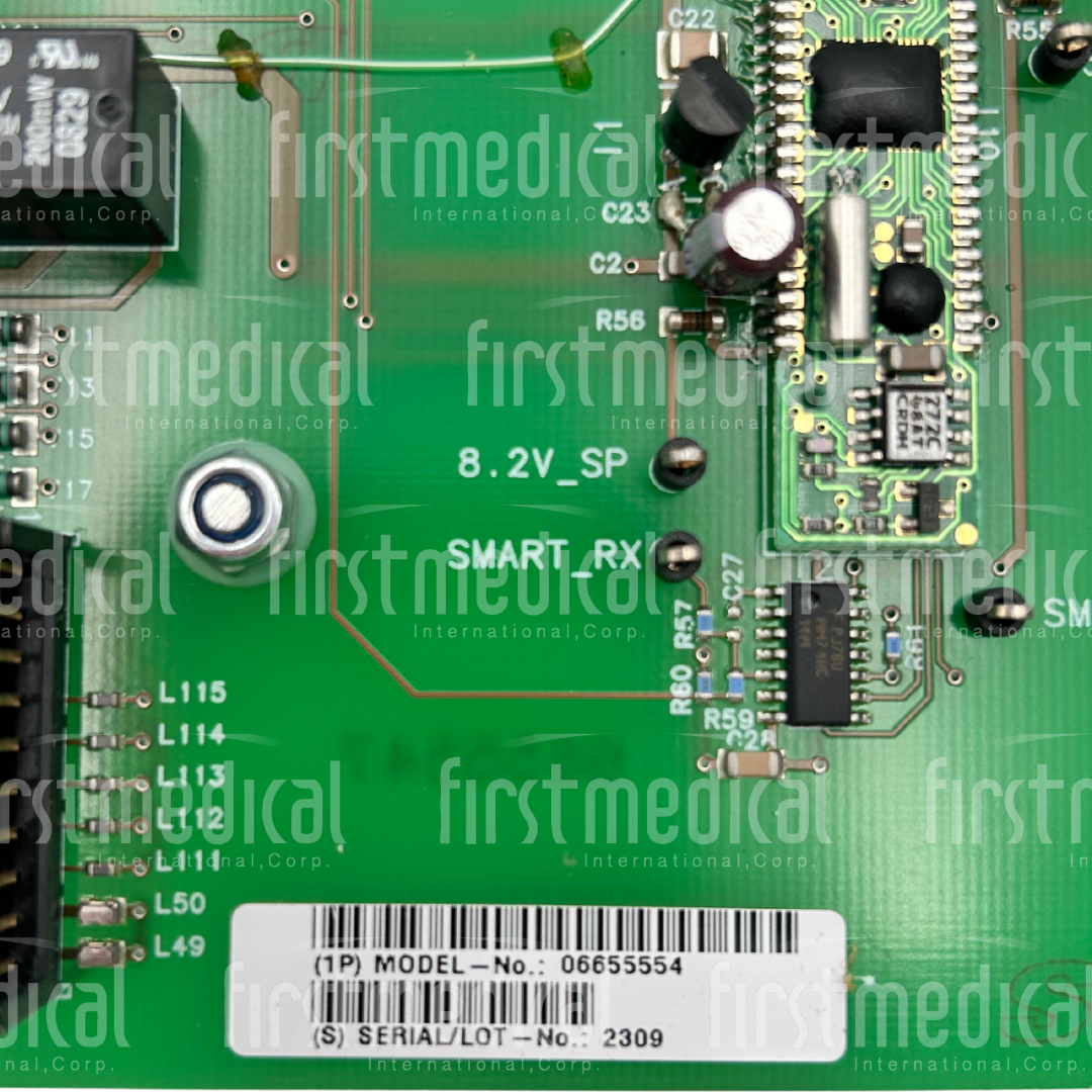 Siemens Mammography PCB D805 Board, PN 06655554, 06655547