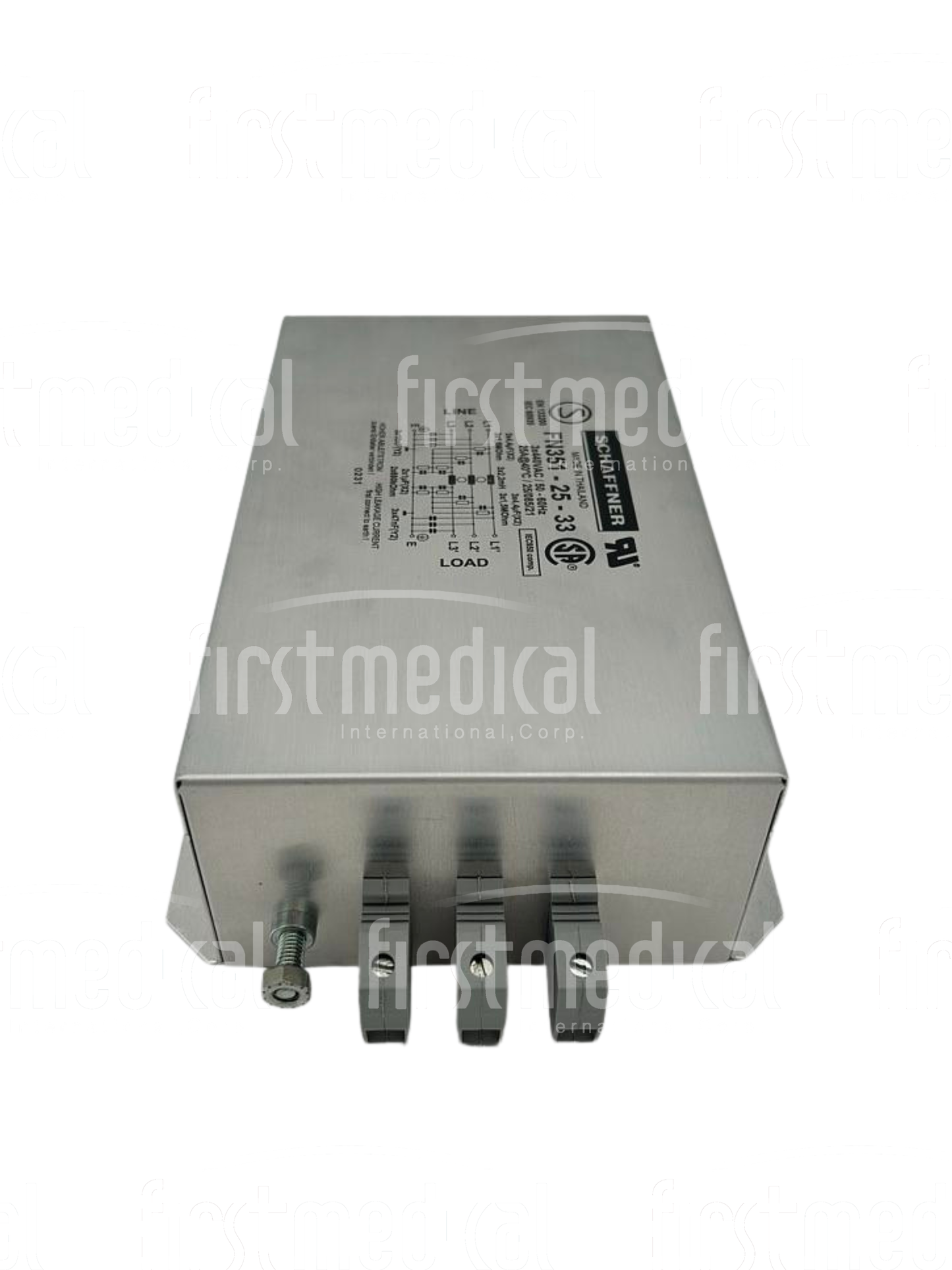 Siemens CT Somatom Emotion Schaffner Line Filter, PN FN351-25-33