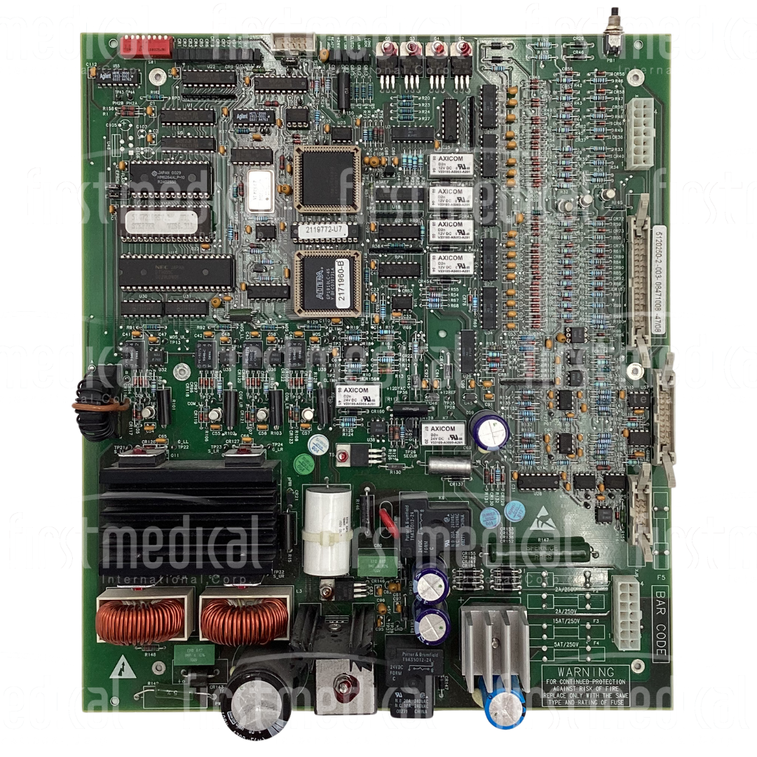 GE Cath Lab Stepping Control Board, PN 5120250-2