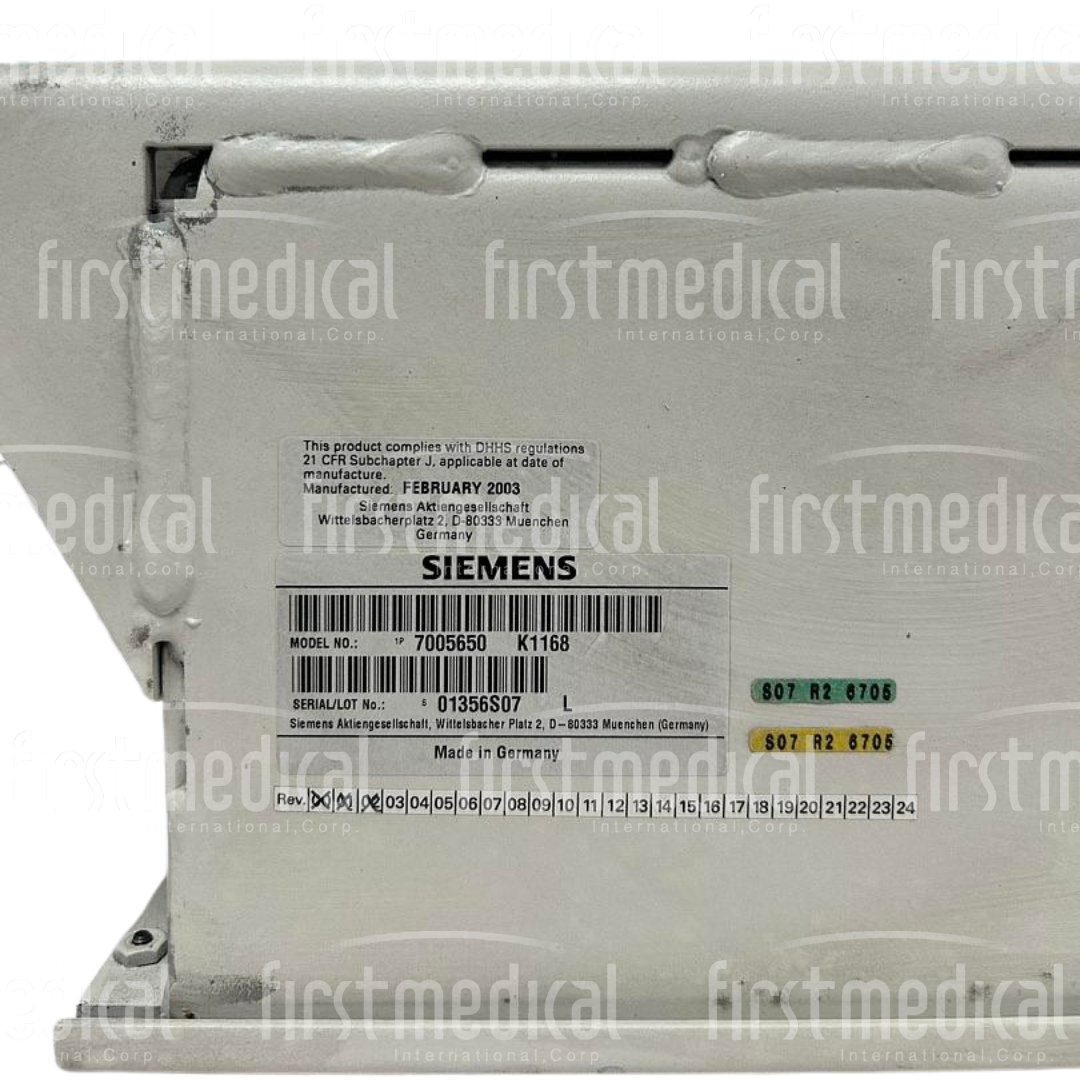 Siemens Sensation 4 CT Collimator, PN 7005650 K1168