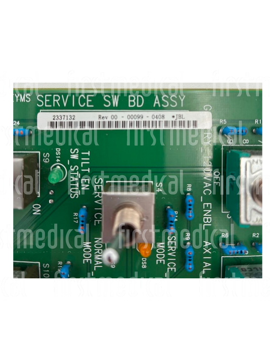 GE CT VCT 64 Service Switch Board Assy, PN 2337132