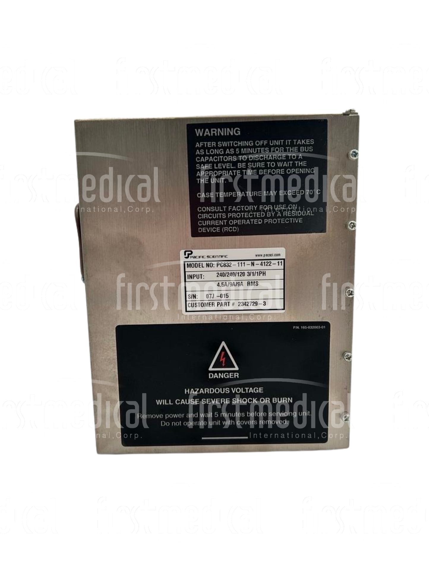 GE CT BrightSpeed H-Power Table Servo Drive, EMC Edition 2 Compliant, PN 2342729-3