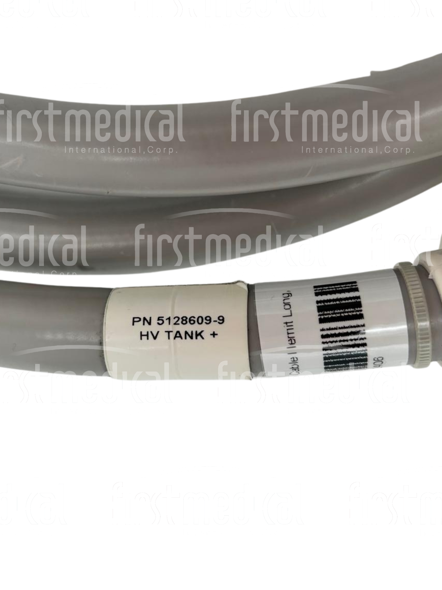 GE CT 2.57 Meters HV Cable Hemit Long, REF 13807, PN 5128609-9