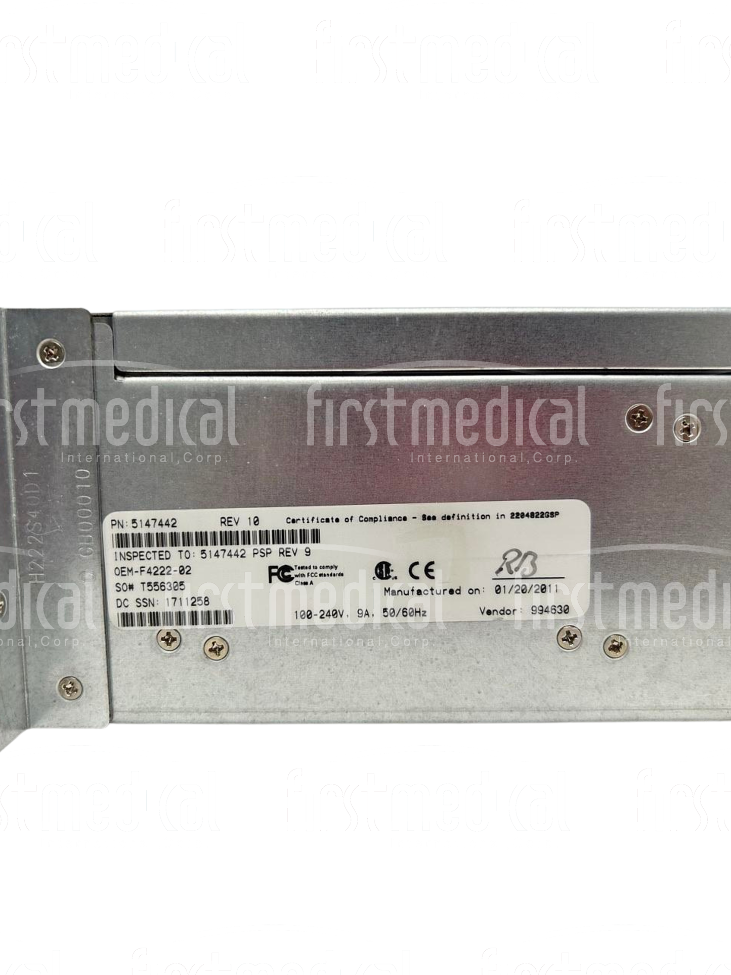 GE CT Brightspeed DARC2 Computer, PN 5147442 REV 10