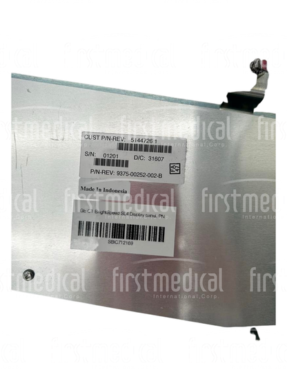 GE CT BrightSpeed SL4 Display panel, PN 5144726