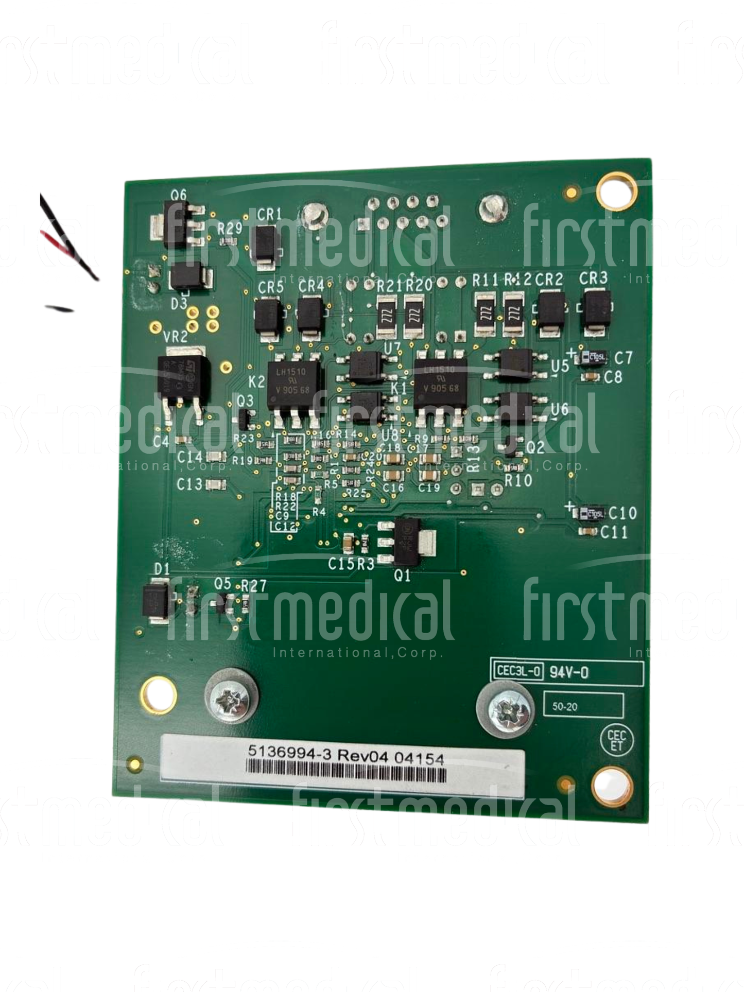 GE Innova Cath Angio Collision Sensor Module, PN 5136994-3 REV4 / 5136995-3