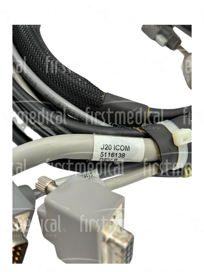 GE CT ICOM Cable Harness for GOC4 - Assy, PN 5128406