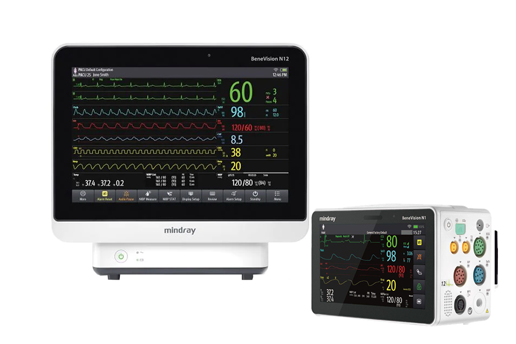 Mindray 12 Module Mindray –Mindray BeneVision N12 Patient Monitor with N1 Module – First ...