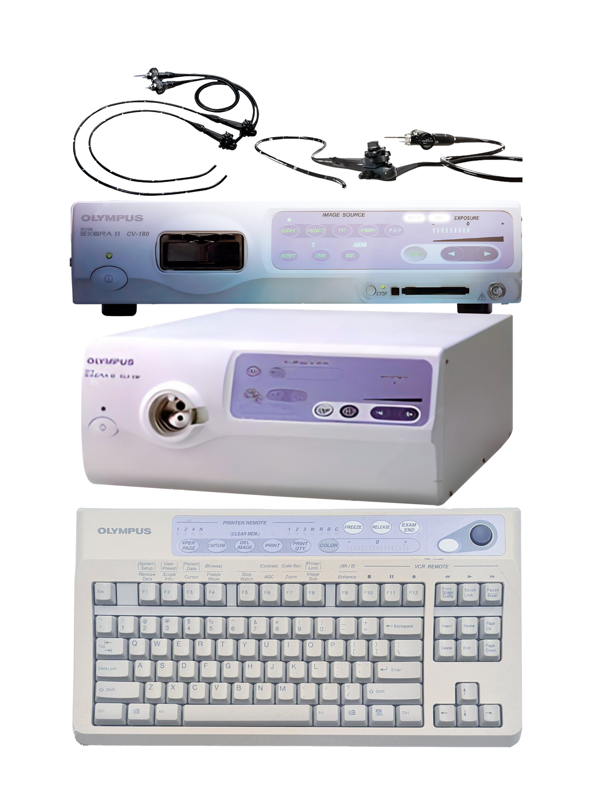 Exera Olympus –Olympus Evis Exera II CV-180 Endoscopy Tower System – First ...