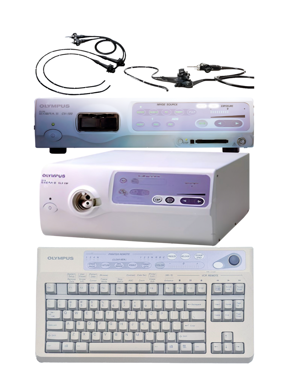 Olympus –Olympus Evis Exera II CV-180 Endoscopy Tower System – First ...