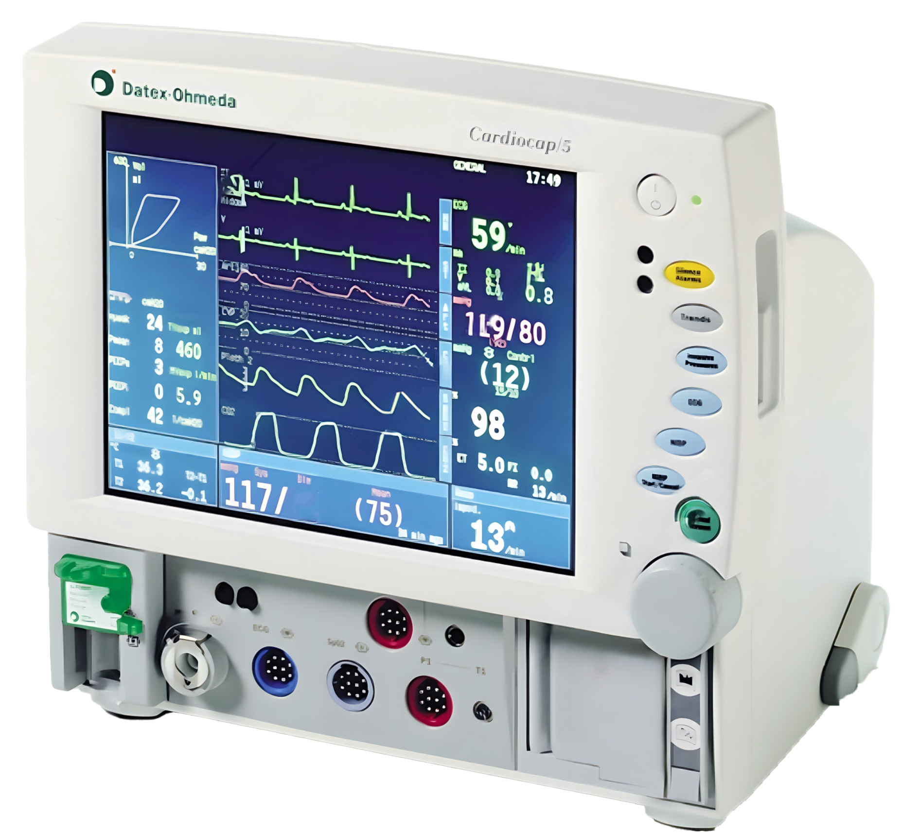 Ge –GE Datex-Ohmeda Cardiocap/5 Monitor – First Medical