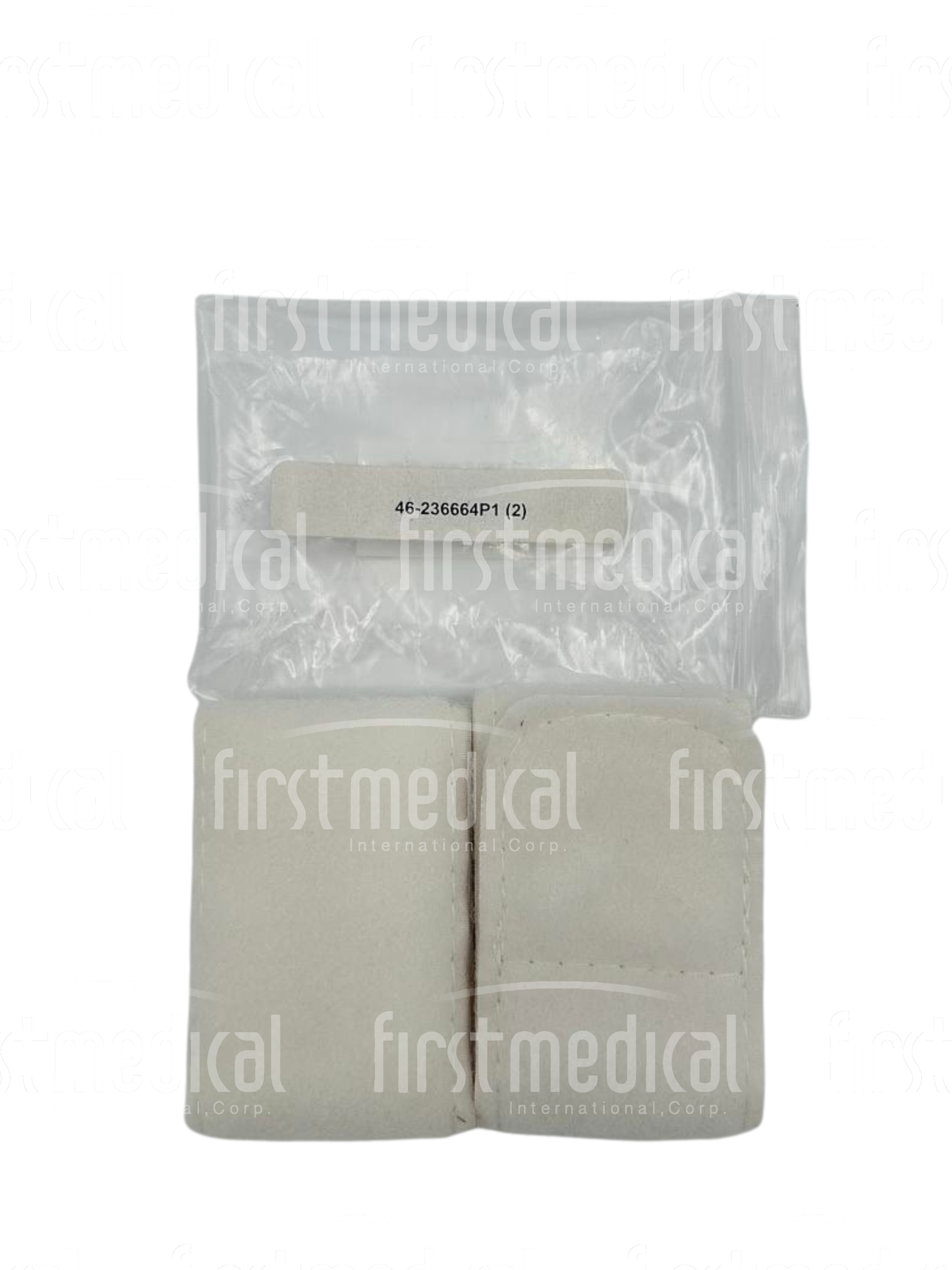 GE CT STRAP WRIST 2" WHITE, PN 46-236664P1