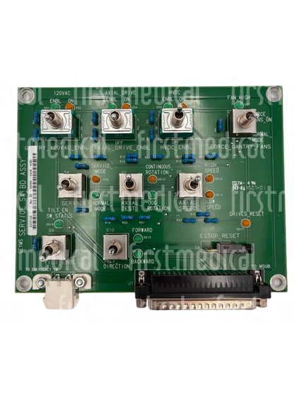 GE CT VCT 64 Service Switch Board Assy, PN 2337132