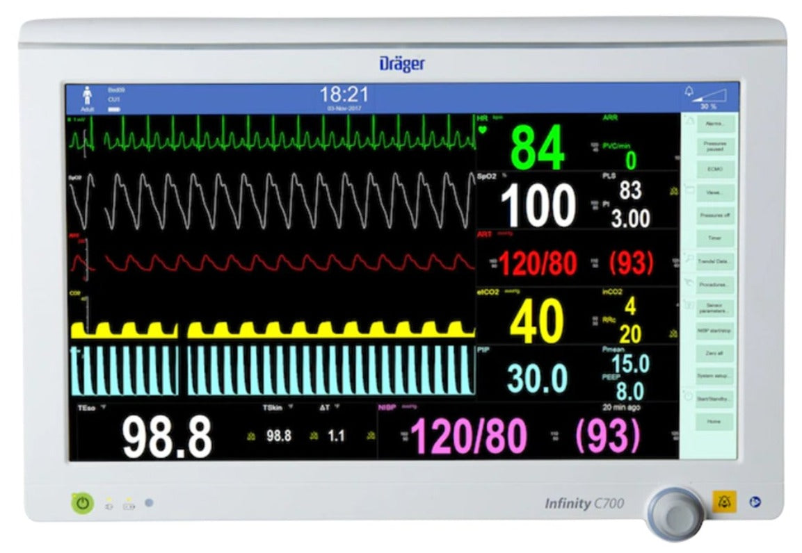 Drager –Dräger Infinity C700 Monitor – First Medical