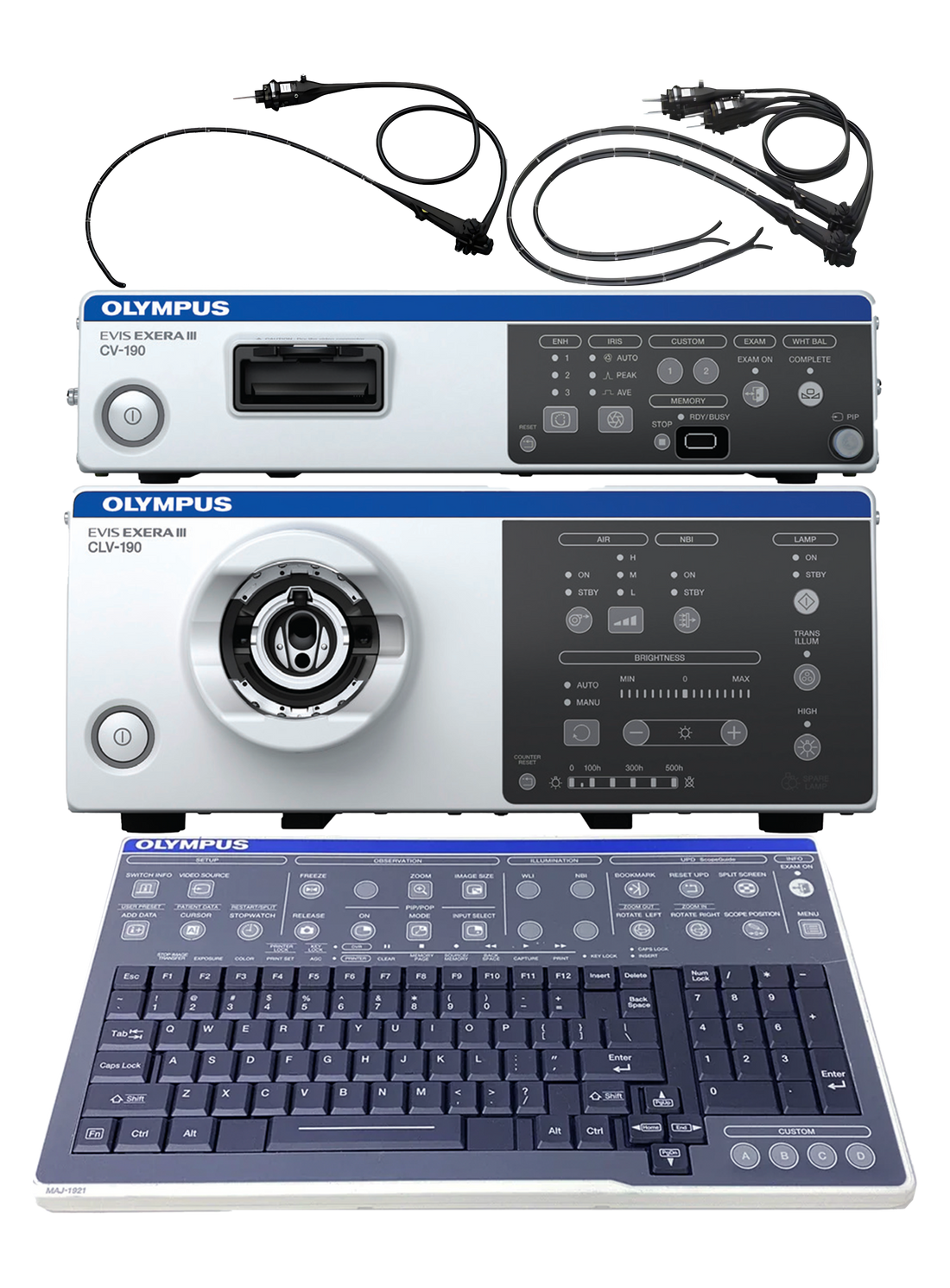 Olympus Olympus Evis Exera III CV190 Video Endoscopy Tower System