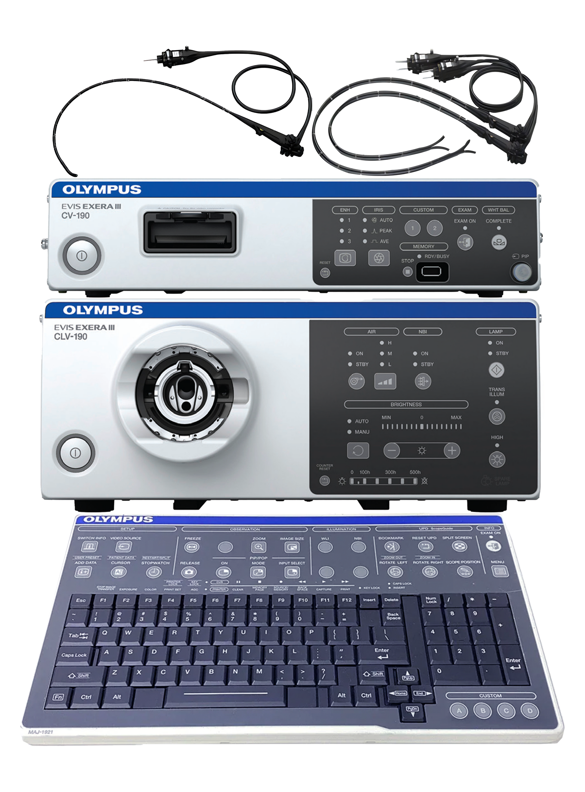 Olympus –Olympus Evis Exera III CV-190 Video Endoscopy Tower